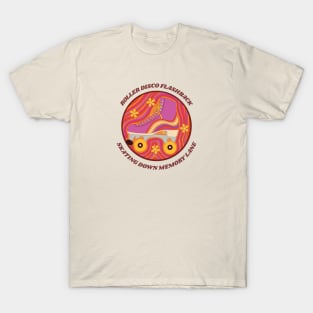 Roller Disco Flashback -Skating Down Memory Lane T-Shirt